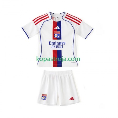 Billiga Fotbollströjor Olympique Lyonnais Barn Hemma tröja 2025/26 Kortärmad